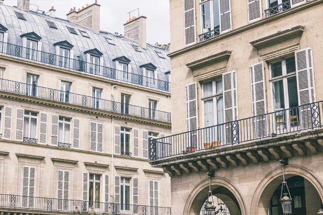 Fenêtres Immeuble Parisiens