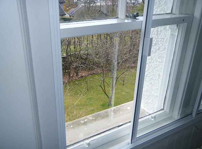 Suvitrage fenetre jardin
