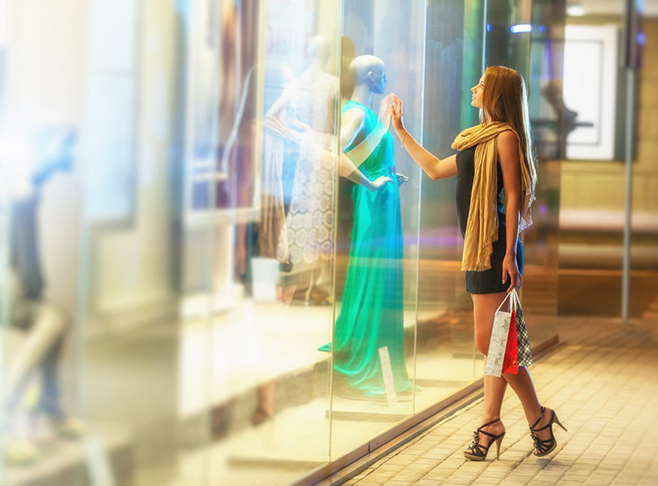 installation de vitrine à Paris